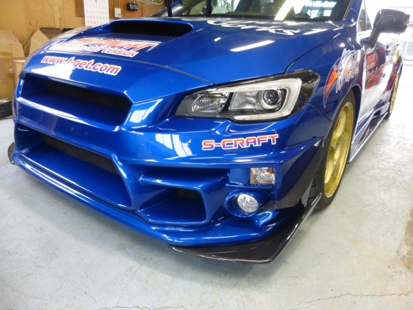 WRX用フロントバンパー専用カナード(Type U)